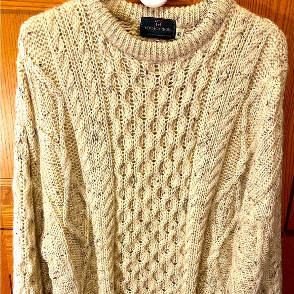 locharron Other - Chunky wool cable knit fisherman’s sweater by Locharron